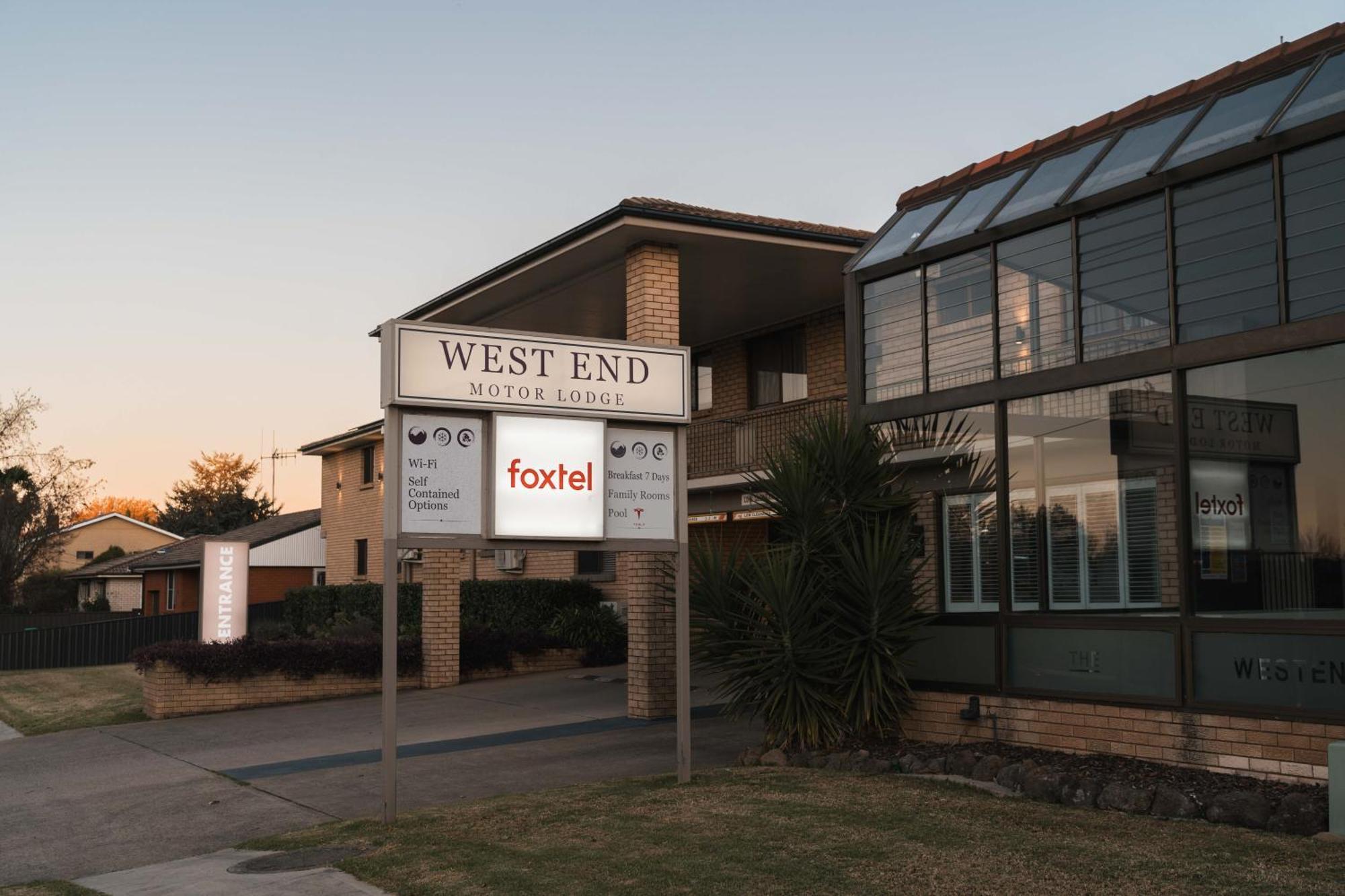 West End Motor Lodge ออเรนจ์ ภายนอก รูปภาพ